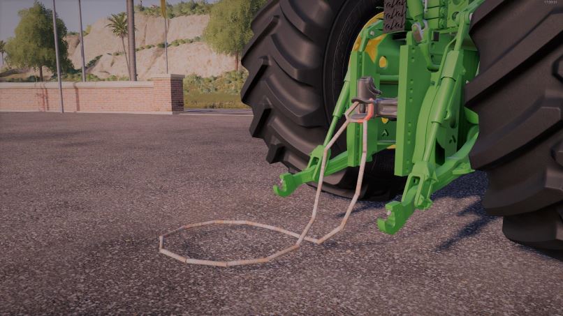 Мод Tow line 3D v 1.0 для Farming Simulator 2019