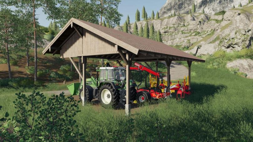 Мод Small Shelter v 1.0 для Farming Simulator 2019 Мод Small Shelter v 1.0 для Farming Simulator 2019
