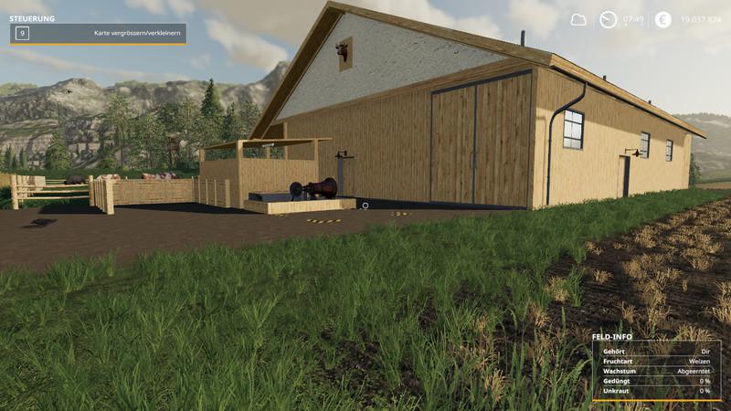 Мод Cowshed v 1.0 для Farming Simulator 2019