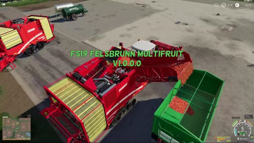 Мод Карта Felsbrunn Multifruit FINAL v 1.0.0.2 для Farming Simulator 2019