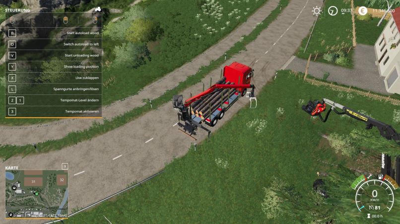 Мод MAN Forst LKW with Autoload Wood v 2.0 для Farming Simulator 2019