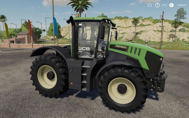 Мод JCB Fastrac 8000 Serie v 1.1 для Farming Simulator 2019