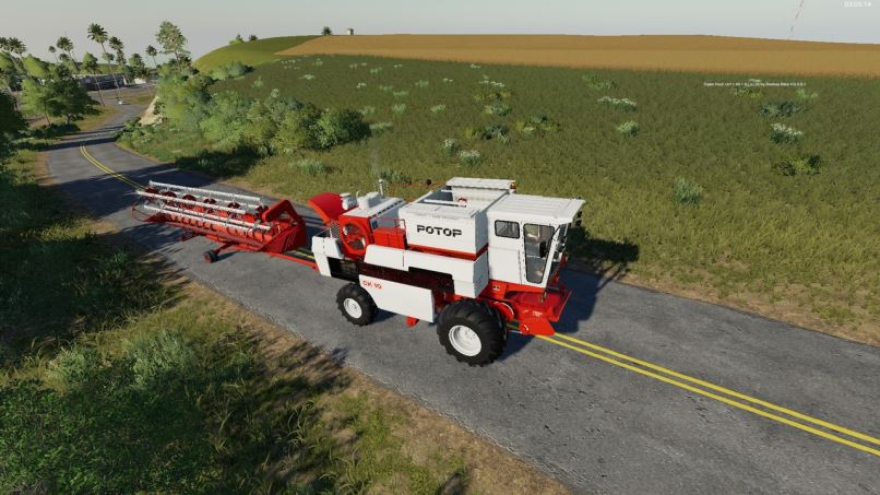 Мод Комбайн СК-10 Ротор v 0.1.0.4 для Farming Simulator 2019