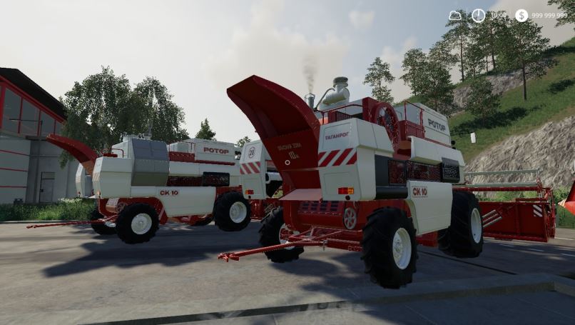 Мод Комбайн СК-10 Ротор v 0.1.0.4 для Farming Simulator 2019