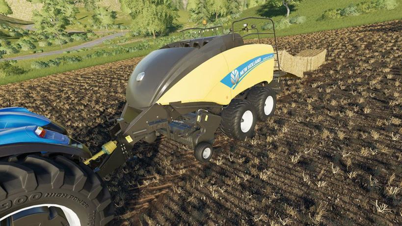 Мод New Holland BigBaler 1290 v 1.0 для Farming Simulator 2019