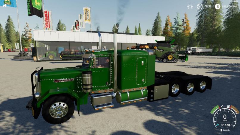 Мод Peterbilt 389 Heavy VE1 v 1.0 для Farming Simulator 2019