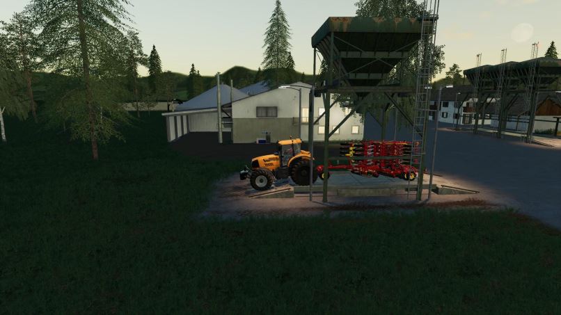 Мод Placeable Storage Silos v 1.1 для Farming Simulator 2019