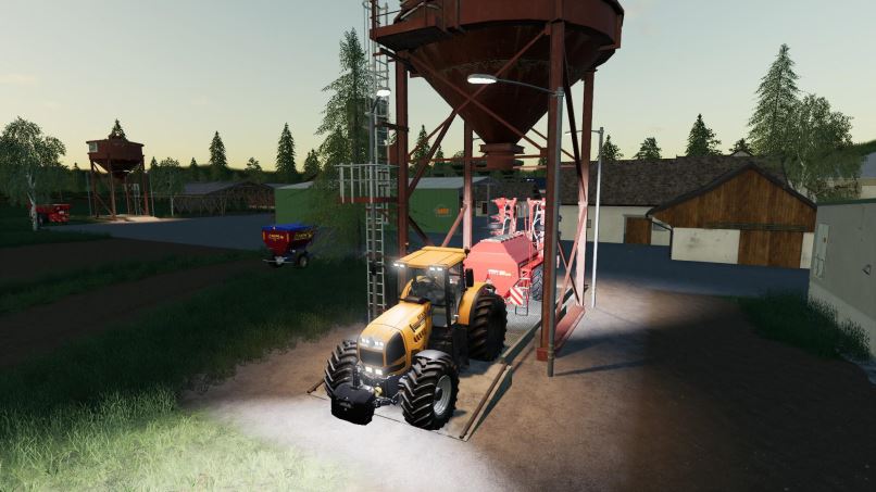 Мод Placeable Storage Silos v 1.1 для Farming Simulator 2019