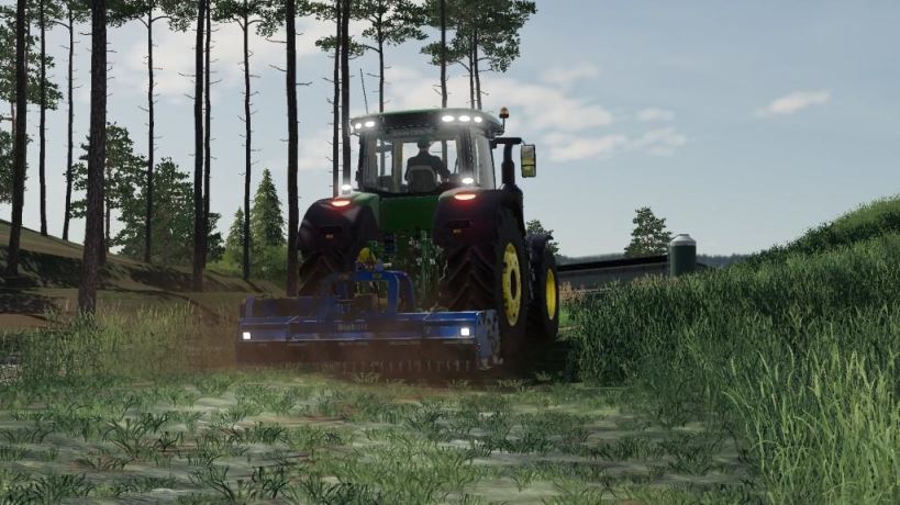 Мод Biobeltz UM 300 Forestry Mulcher v 1.0 для Farming Simulator 2019