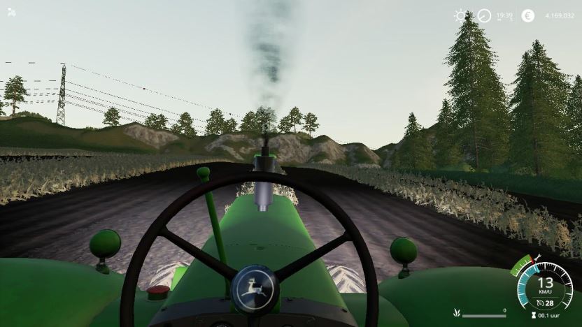 Мод John Deere 80 series old v 1.0 для Farming Simulator 2019