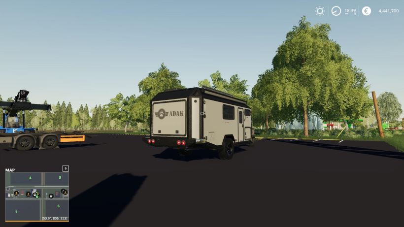 Мод Adak Off Road Camper v 1.0 для Farming Simulator 2019