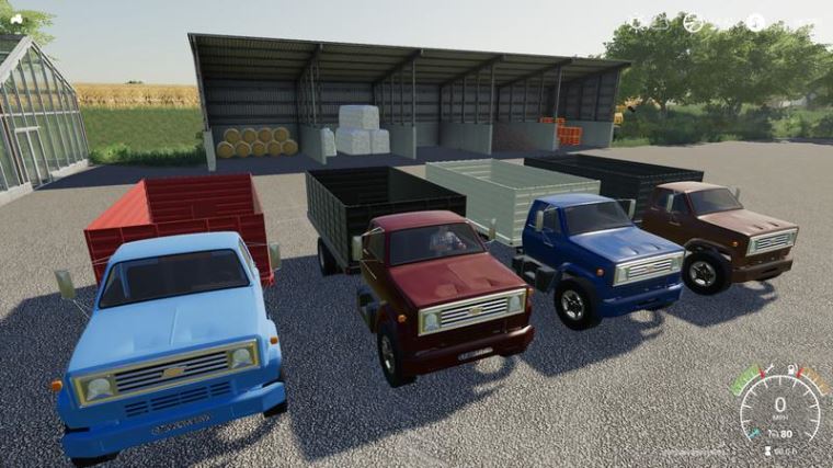 Мод 1977 Chevrolet C70 Grain Truck v 1.0 для Farming Simulator 2019