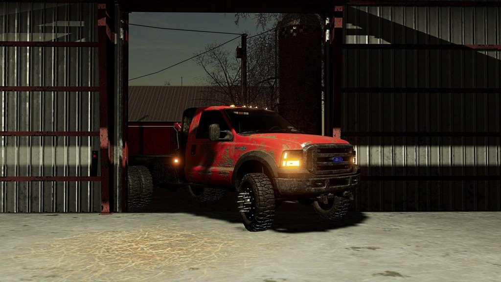 Мод Ford F550 RegCab v 1.2.2.0 для Farming Simulator 2019